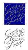 Jesus Christ is Lord (Refl) Stickers by Mrs. Grossman's