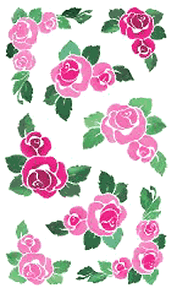 Roses Stickers by Mrs. Grossman's