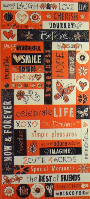 Sayings Stickers by Sandylion Sticker Designs
