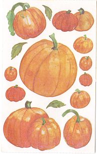 Pumpkins Stickers by Sandylion Sticker Designs