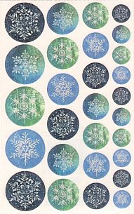 Winter Stickers by Sandylion Sticker Designs