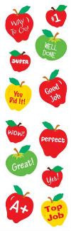 School Days Apples Stickers by Mrs. Grossman's