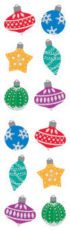 Shiny Ornaments (Refl) Stickers by Mrs. Grossman's
