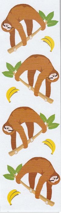 Sloth Stickers by Mrs. Grossman's