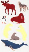 Small Arctic Animals Stickers by Mrs. Grossman's