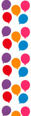 Small Balloons Stickers by Mrs. Grossman's