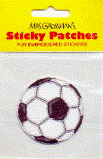Soccer Ball (Patch) Stickers by Mrs. Grossman's