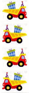 Scene One Party Truck Stickers by Mrs. Grossman's