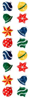 Ornaments (Spkl) Stickers by Mrs. Grossman's