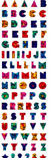 Small Alphabet (Spkl) Stickers by Mrs. Grossman's