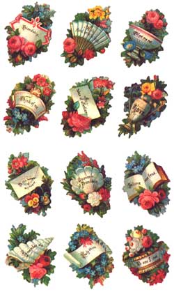 Floral Charms Stickers by The Gifted Line