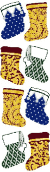 Stockings (Refl) Stickers by Mrs. Grossman's