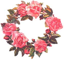 Rose Wreath Stickers by The Gifted Line