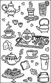 Tea Stickers by Mrs. Grossman's