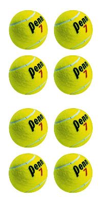 Tennis Balls Stickers by Paper House