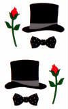 Top Hat Stickers by Mrs. Grossman's