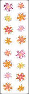 Twinkle Flowers (Refl) Stickers by Mrs. Grossman's