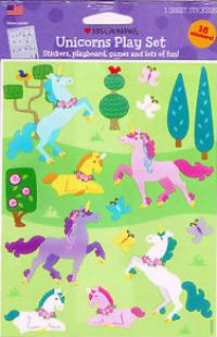 Unicorns (Play Set) Stickers by Mrs. Grossman's