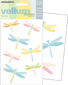 VL Dragonflies (Pack) Stickers by Mrs. Grossman's