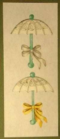 Wedding Umbrella Stickers by Creative Memories