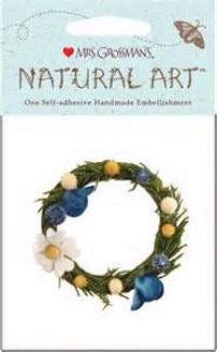Wreath (3D Natural Art) Stickers by Mrs. Grossman's