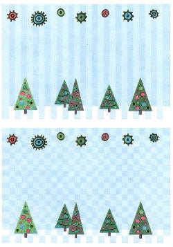 Small Christmas Trees (Pack) Stickers by Mrs. Grossman's